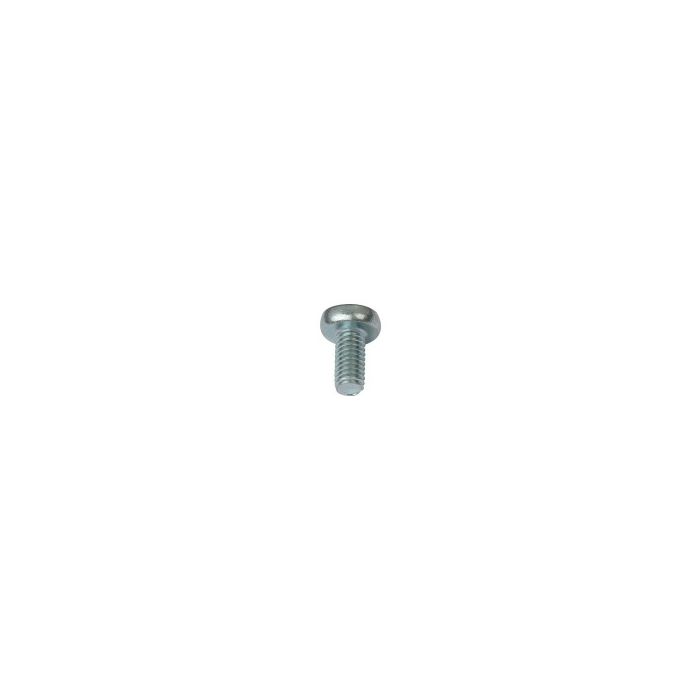 Dap M6 schroef nikkel 15mm / rackbout m6 Kruiskop
