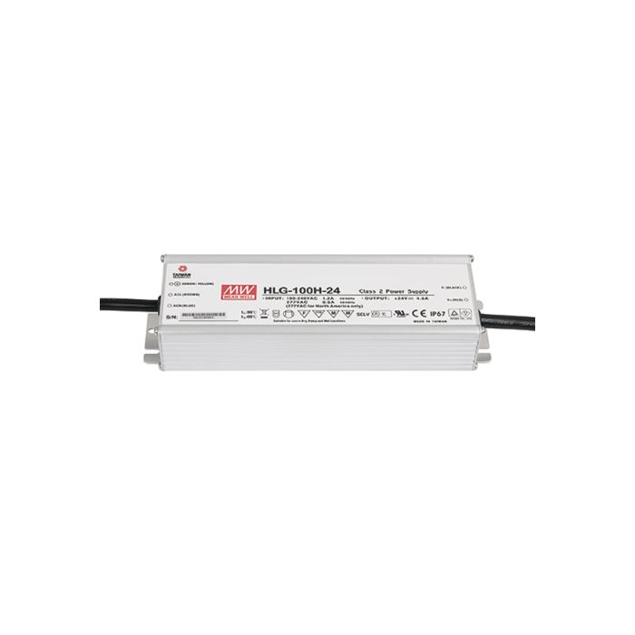 Meanwell LED Power Supply 100 W 24 VDC MEAN WELL HLG-100H-24