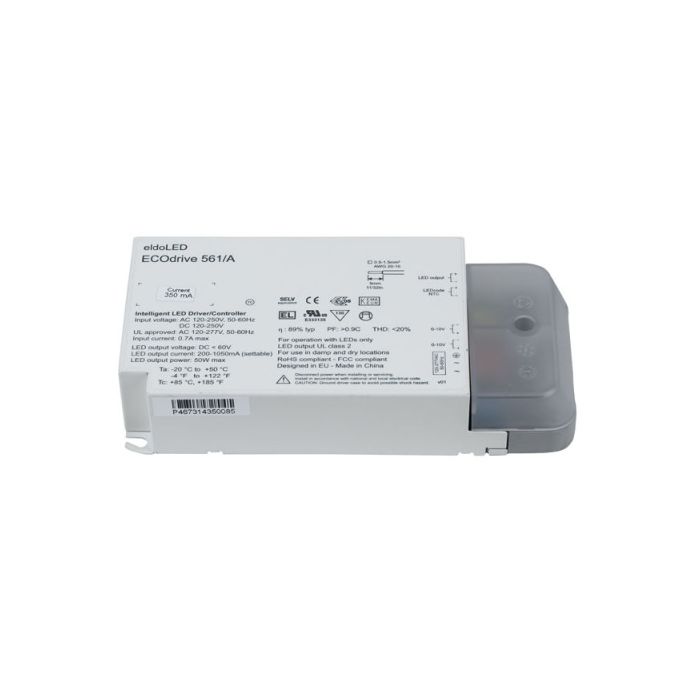 Eldoled ECOdrive AC 50 W Constant Current eldoLED ECO561A 0-10 VDC 1 output