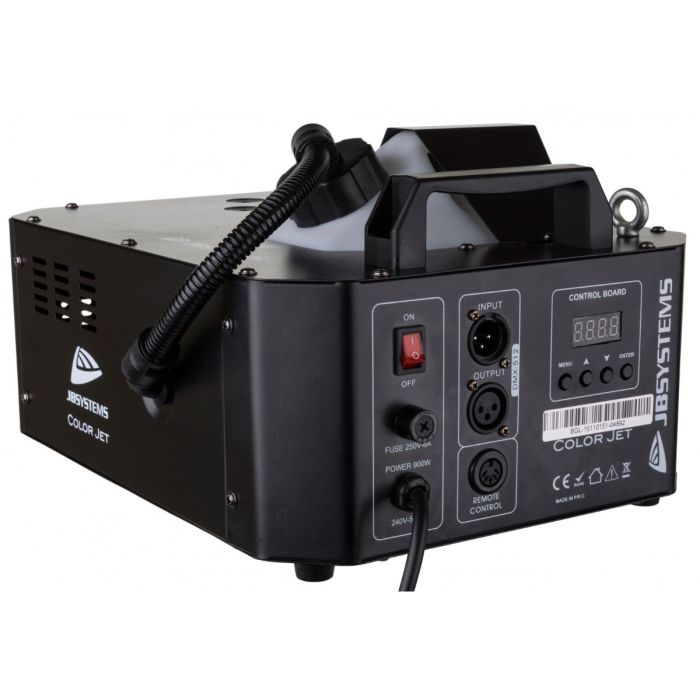JB Systems COLOR JET Powerful vertical fogger with 6pcs 3Watt-RGB LED’s