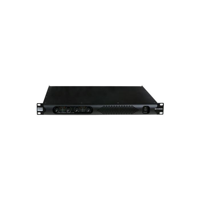 DAP Qi-4400 Installatieversterker 4 kanalen 4x400W 
