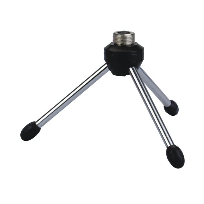 Showgear Mini Desk Mic. Stand
Chrome, 8 cm