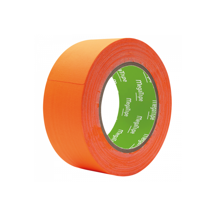MegaTape UT120 Fluor Tape Oranje - 19 mm / 25 mtr