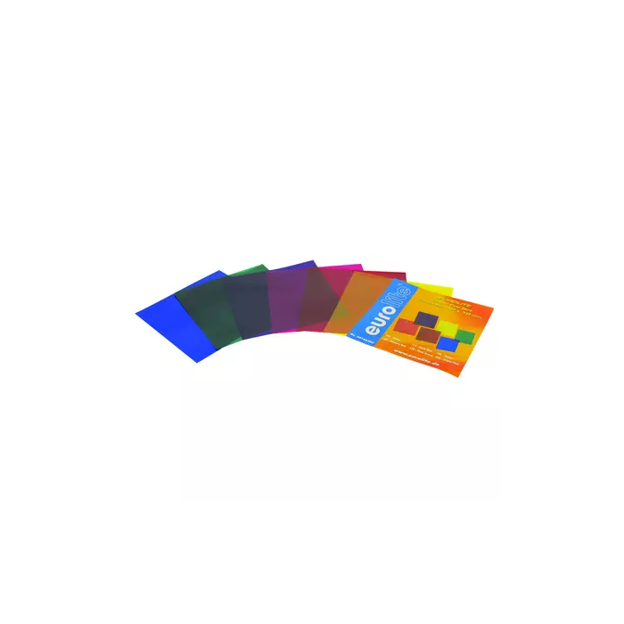 EUROLITE Par 56 Color Foil Set 19x19cm, six colors