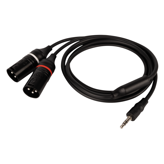 DAP FL120 - male stereo mini-jack to 2 XLR/M 3P
75 cm