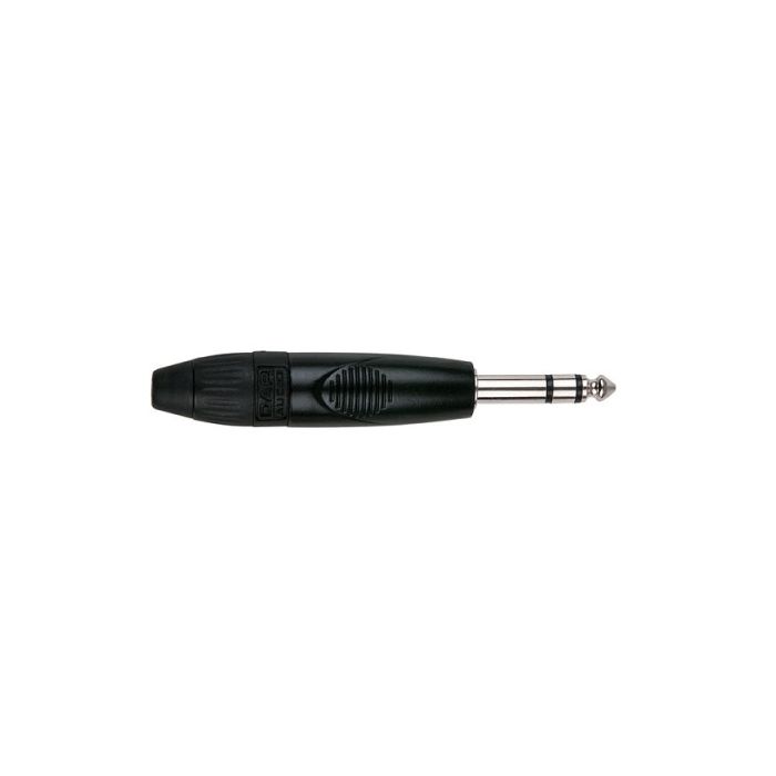 Dap 6.3mm Jack X-type Stereo with black endcap Black housing
