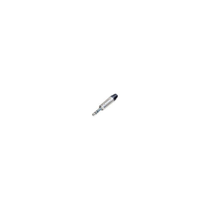 Neutrik NP-3-X Jack plug 6,3mm Stereo, Nickel housing