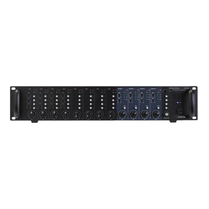 AUDIOPHONY PA PREZONE444 MKII 8-kanaals mengpaneel 4 uitgangen