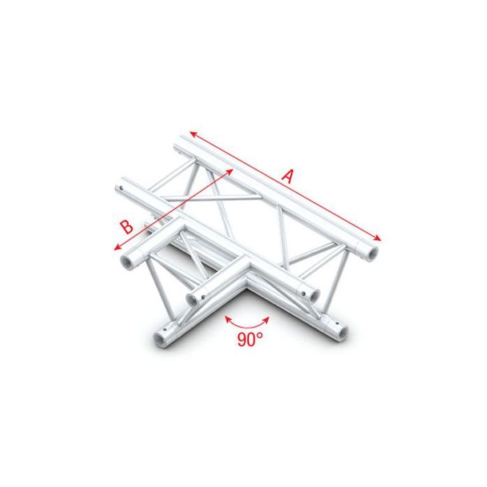 Milos ATB36 - PT30017 90° 3-way horizontal Pro-30 Triangle P Truss
