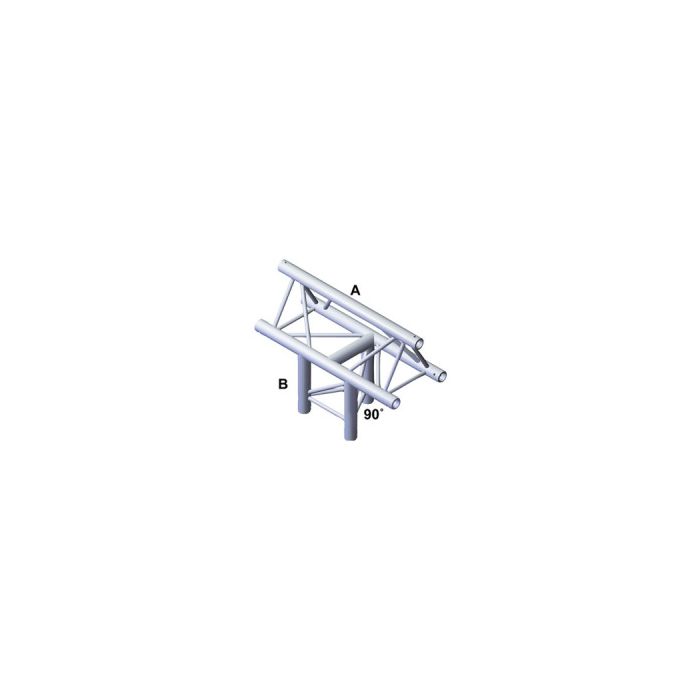 Milos ATB35B - PT30019 Driehoek Truss T-Cross Vertical 3-Way Apex Up
