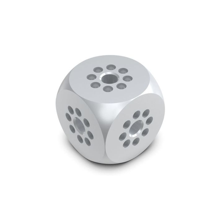 Milos CUBEB-UNI Single Tube Cube half connectors not included
