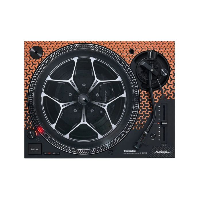 Technics SL-1200 M7PED Limited version Lamborghini(orange)